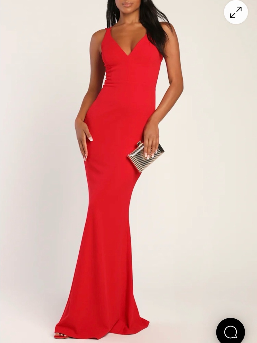 Lulus All This Allure Red Maxi Formal Dress